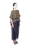 Batik Stripe Long Grace Top