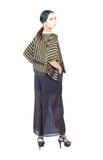 Batik Stripe Long Grace Top