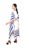 Velicya stripe square Silk